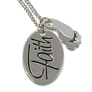Faith in Every Footstep Necklace