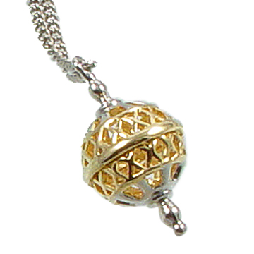 Two Tone Liahona Necklace