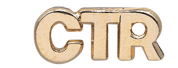 CTR Gold Plated Pin