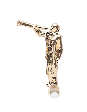 Moroni with Pearl Pin