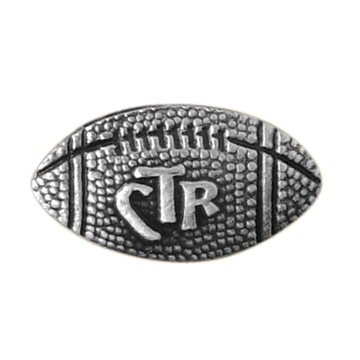 CTR Football Pin