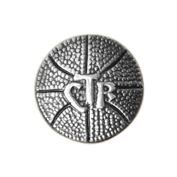 CTR Basketball Pin