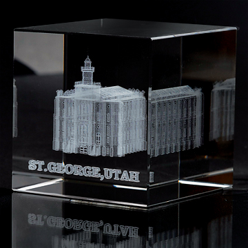 St. George, Utah Temple Cube