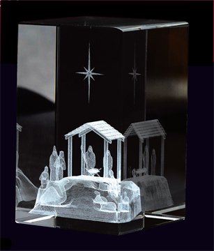 Nativity Scene Cube