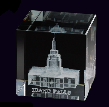 Idaho Falls Temple Cube