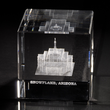 Snowflake Arizona Temple Cube